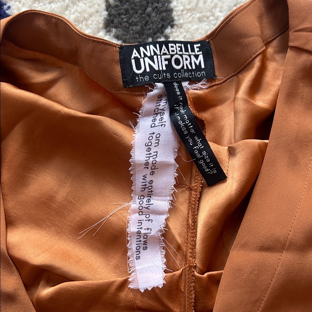 Annabelle Copper Button-Up Top - Picture 2 of 6